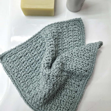 Spider Stitch Washcloth