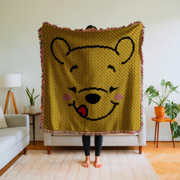 Winnie the Pooh Blanket C2C crochet pattern