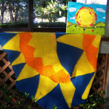 Sunrise blanket