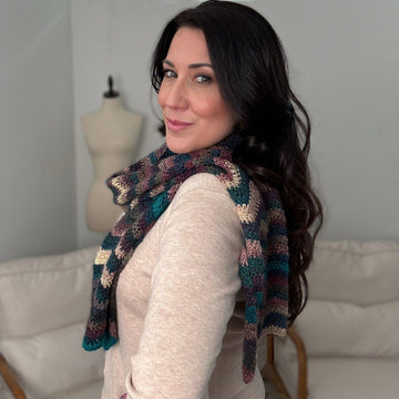 Stellar Chevron Scarf