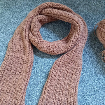 Crochet Easy Man Scarf Pattern