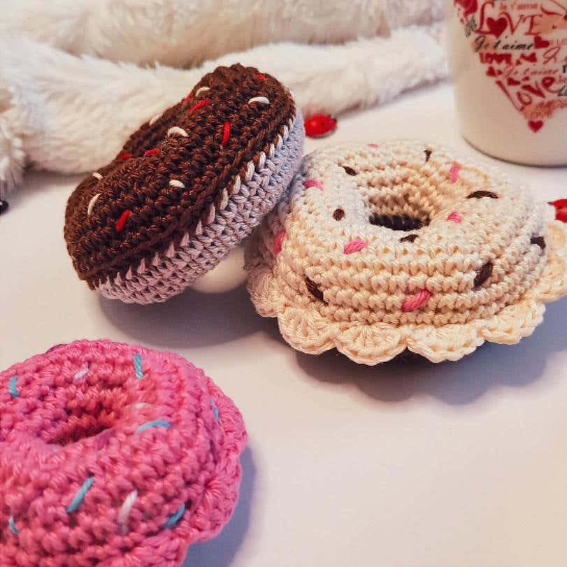 Donuts Keychain and Play Food