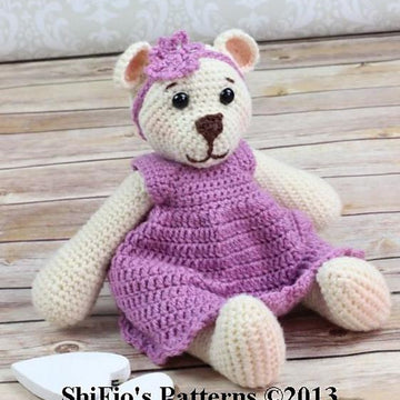 257-Betty Bear Crochet Pattern #257