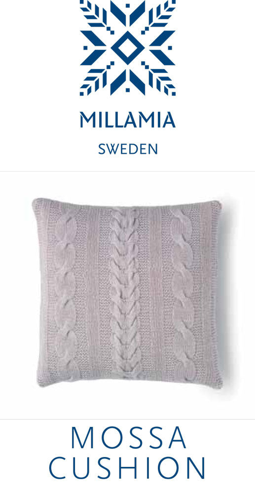 "Mossa Cushion" - Cushion Knitting Pattern For Home in MillaMia Naturally Soft Merino