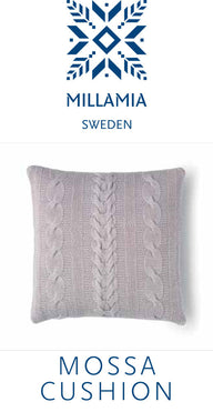 "Mossa Cushion" - Cushion Knitting Pattern For Home in MillaMia Naturally Soft Merino