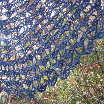 Shells & Chains Half Circle Shawl
