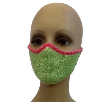 Face mask knitting pattern