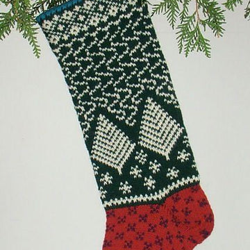 Snow Storm Christmas Stocking