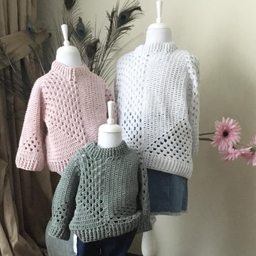 Arya Granny Hexa Sweater Pattern N 673