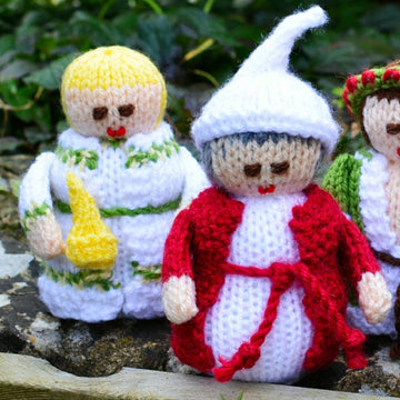 Scrooge Christmas Carol Dolls Knitting Pattern - Toy Knitting Pattern