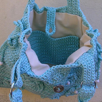 Turquoise summer bag