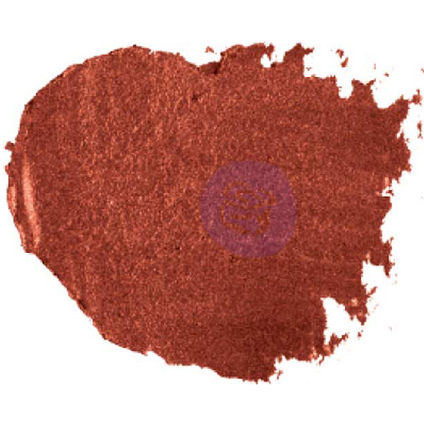 Prima Marketing Finnabair Art Alchemy Antique Brilliance Wax .68 Fluid Ounce - Red Amber