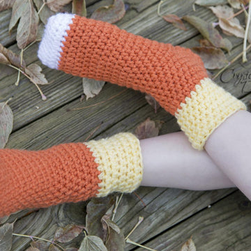 Candy Corn Socks Child Sizes