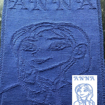 Nr. 597 Disney Anna Frozen guest towel