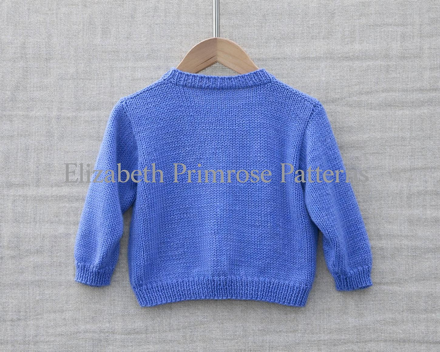 Piper the Penguin Cardigan  P183