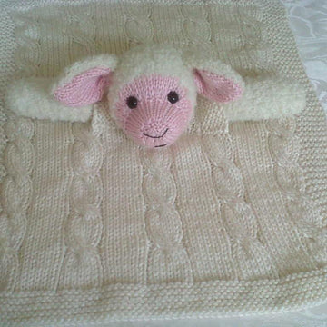 Baa Lamb Comfort Cuddle Blanket