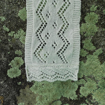 Winding Ribbons Lace Scarf