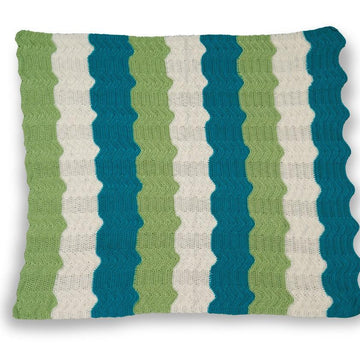 Foothills Baby Blanket  in Cascade Yarns Cherub DK - DK444 - Downloadable PDF