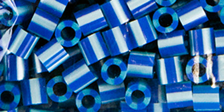 Perler Striped Beads 1,000/Pkg - Royal Blue Pearl