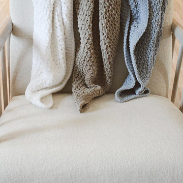 Chunky Chenille Throw Blanket