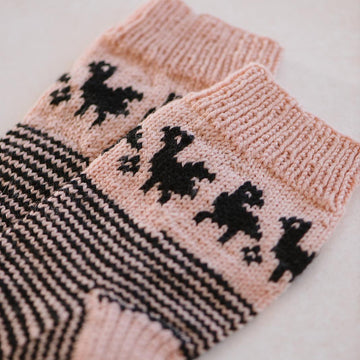 Tiny Ravens Socks