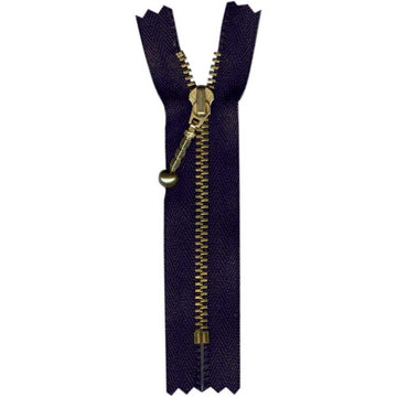 Pocket, Low Rise Jean And Pant Zip With Brass Metal Teeth 10cm/4in