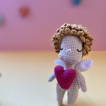 Valentine the little cupid Crochet Pattern/Amigurumi