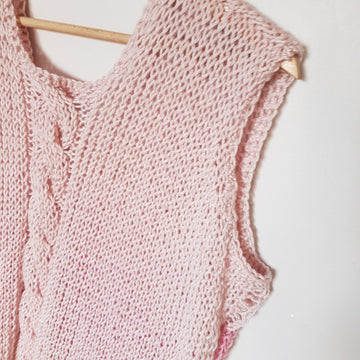 Top with cable detail back