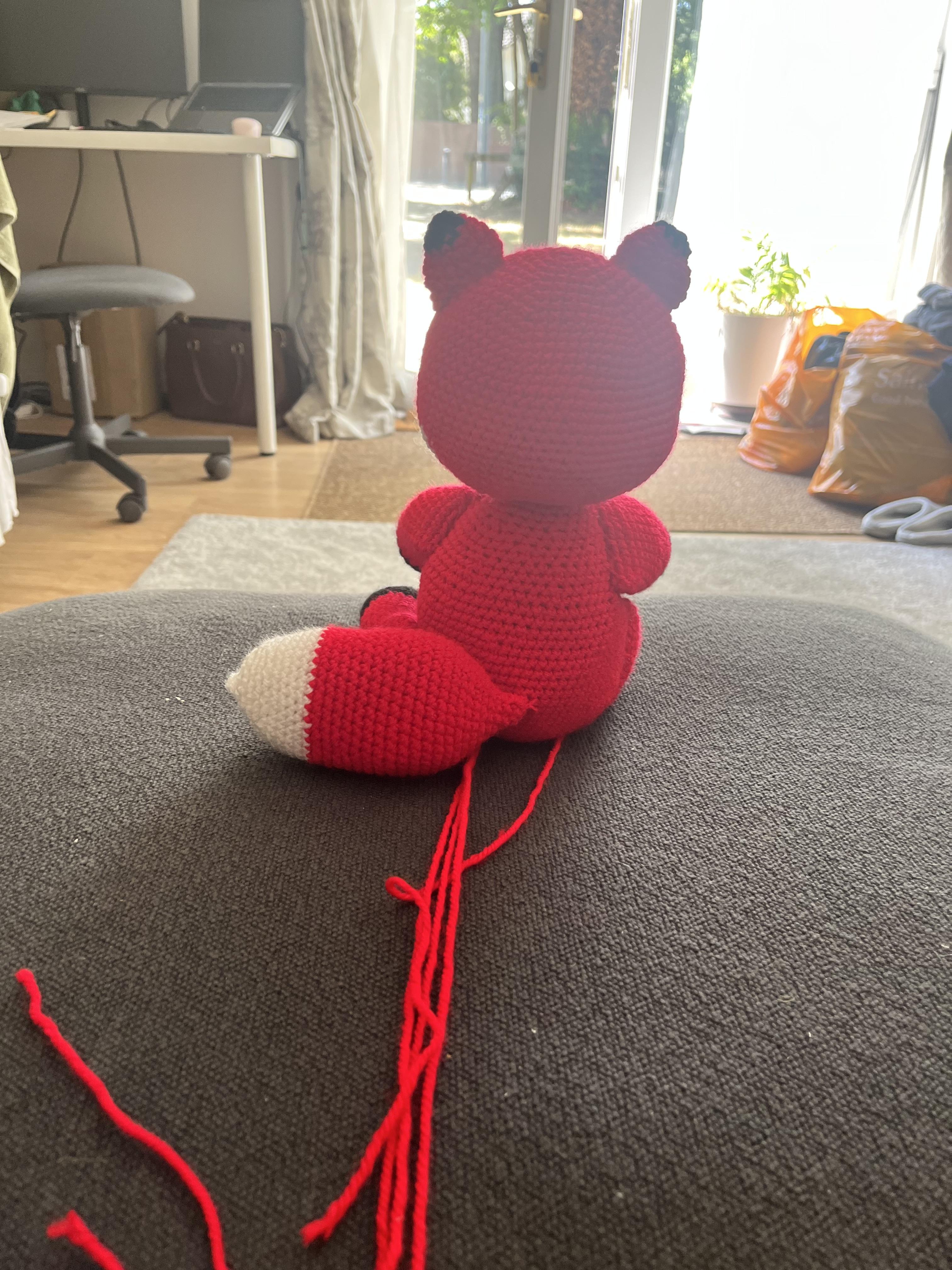 Crochet fox pattern