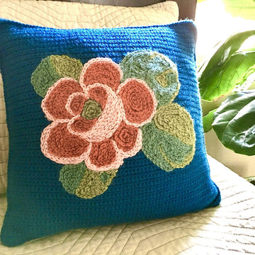Bohemian Rose Pillow