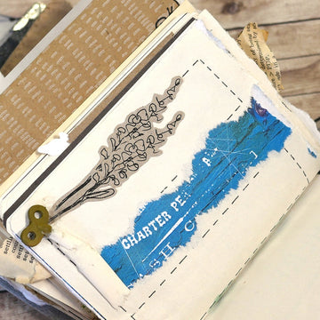 Elizabeth Craft Designs Elizabeth Crafts Clear Stamps - Spring Fling-Art Journal