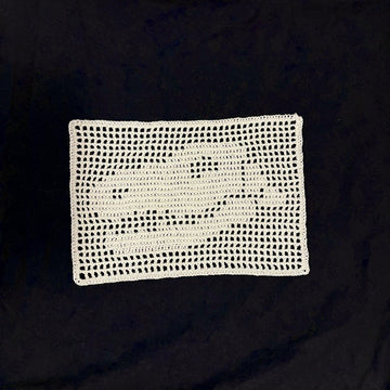 Dinosaur Fossil Filet crochet (Chart Only)