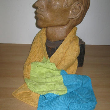 Fractured Entrelac Scarf
