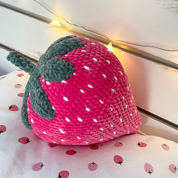 Giant Strawberry Pillow