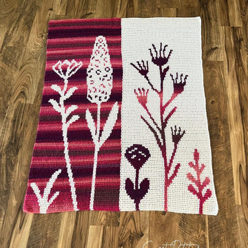 Be A Wildflower Blanket
