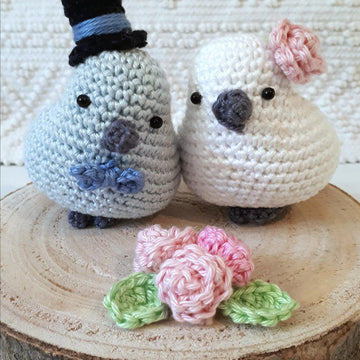 Bride and groom birds