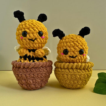 Bumble Bee Pop Up Amigurumi