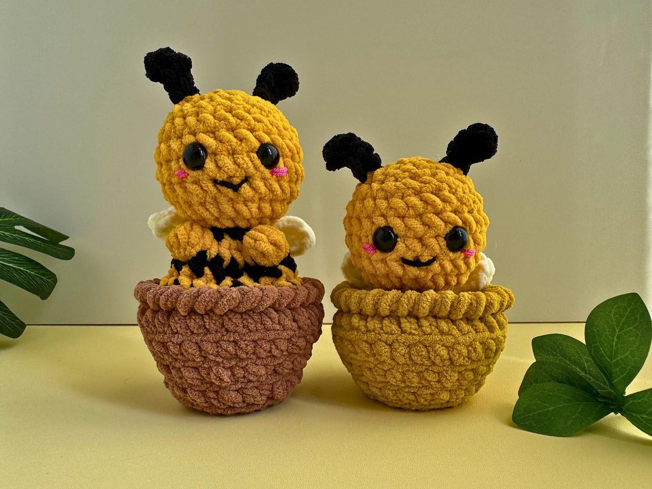Bumble Bee Pop Up Amigurumi