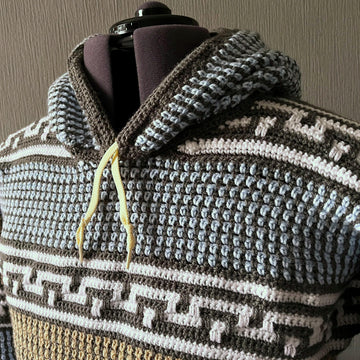 Keystone Linen Stitch Hoodie