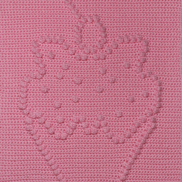 Cherry Topped Cupcake Baby Security Blanket