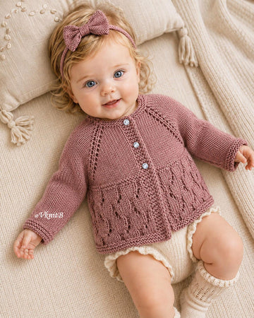 Aurelia baby cardigan