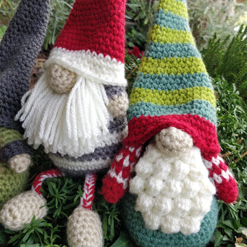 Gnome Dwarf Zwerge Doll Christmas Crochet Amigurumi