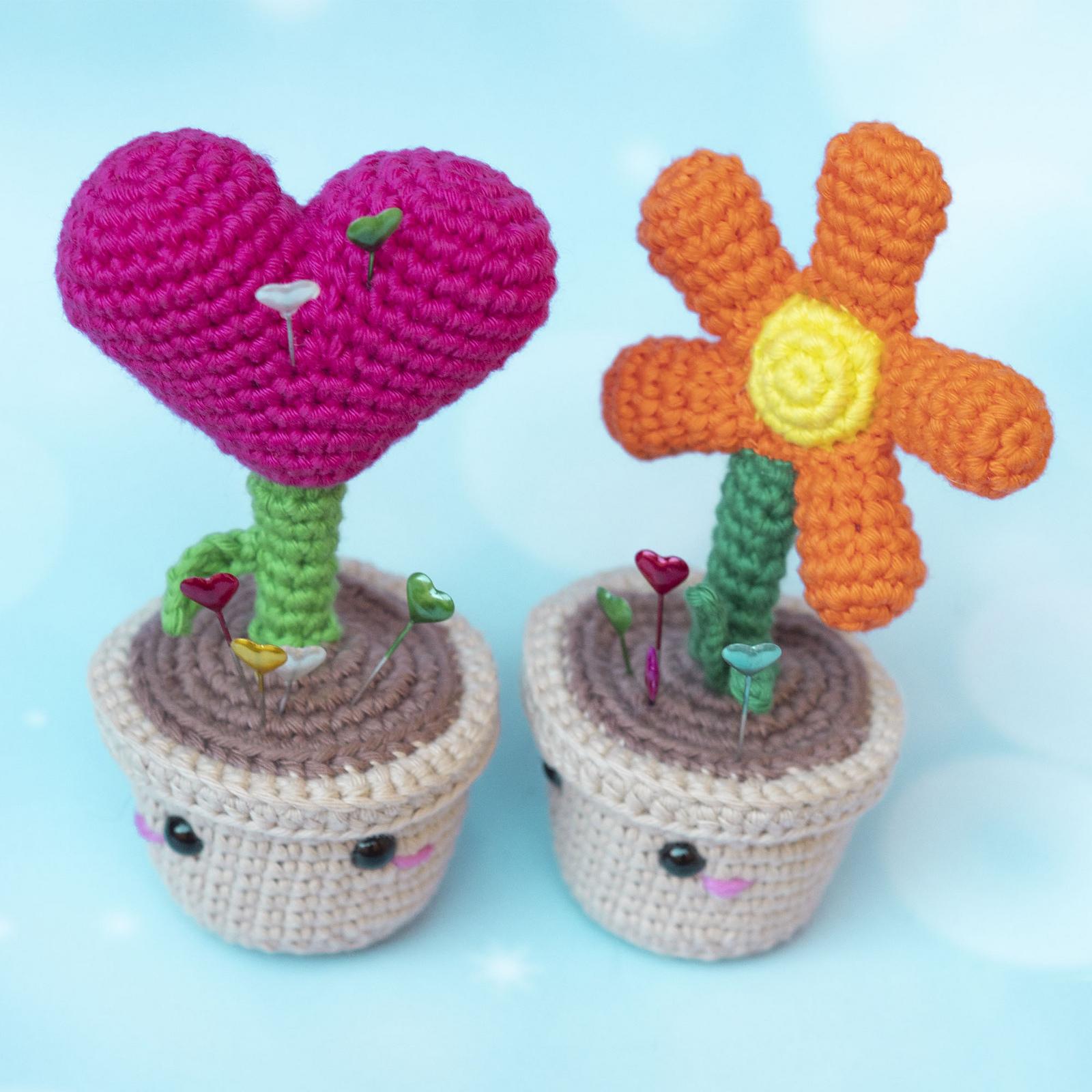 Pincushion flowerpots