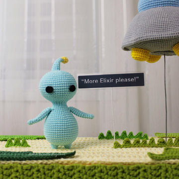 PuPu & UFO Amigurumi Pattern – Crochet PDF Tutorial
