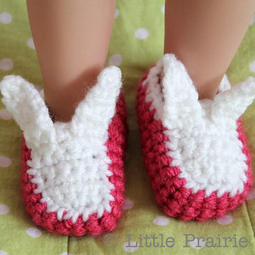 Bitty Bunny Doll Slippers
