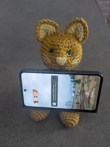 Cat Phone Holder Eglish_US