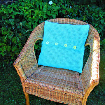Textured Heart Cushion
