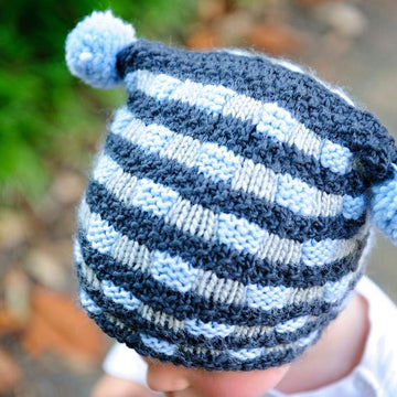 Checkered Square Cap
