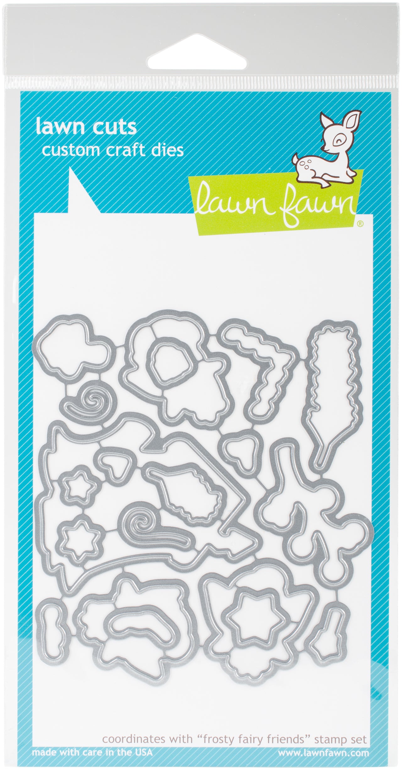 Lawn Fawn Lawn Cuts Custom Craft Die - Frosty Fairy Friends