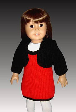 Knitting Pattern, Doll Clothes, Fits American Girl Doll,18 inch dolls. PDF, 017